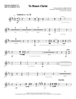 To Honor Christ - Tenor Sax/BariTC (sub Tbn 1-2)
