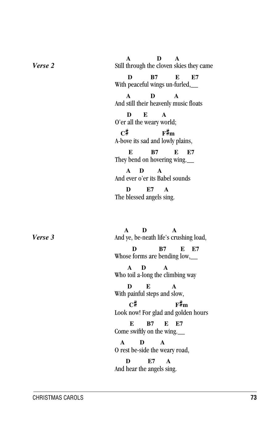 It Came Upon The Midnight Clear Ukulele scores gallery preview page 2