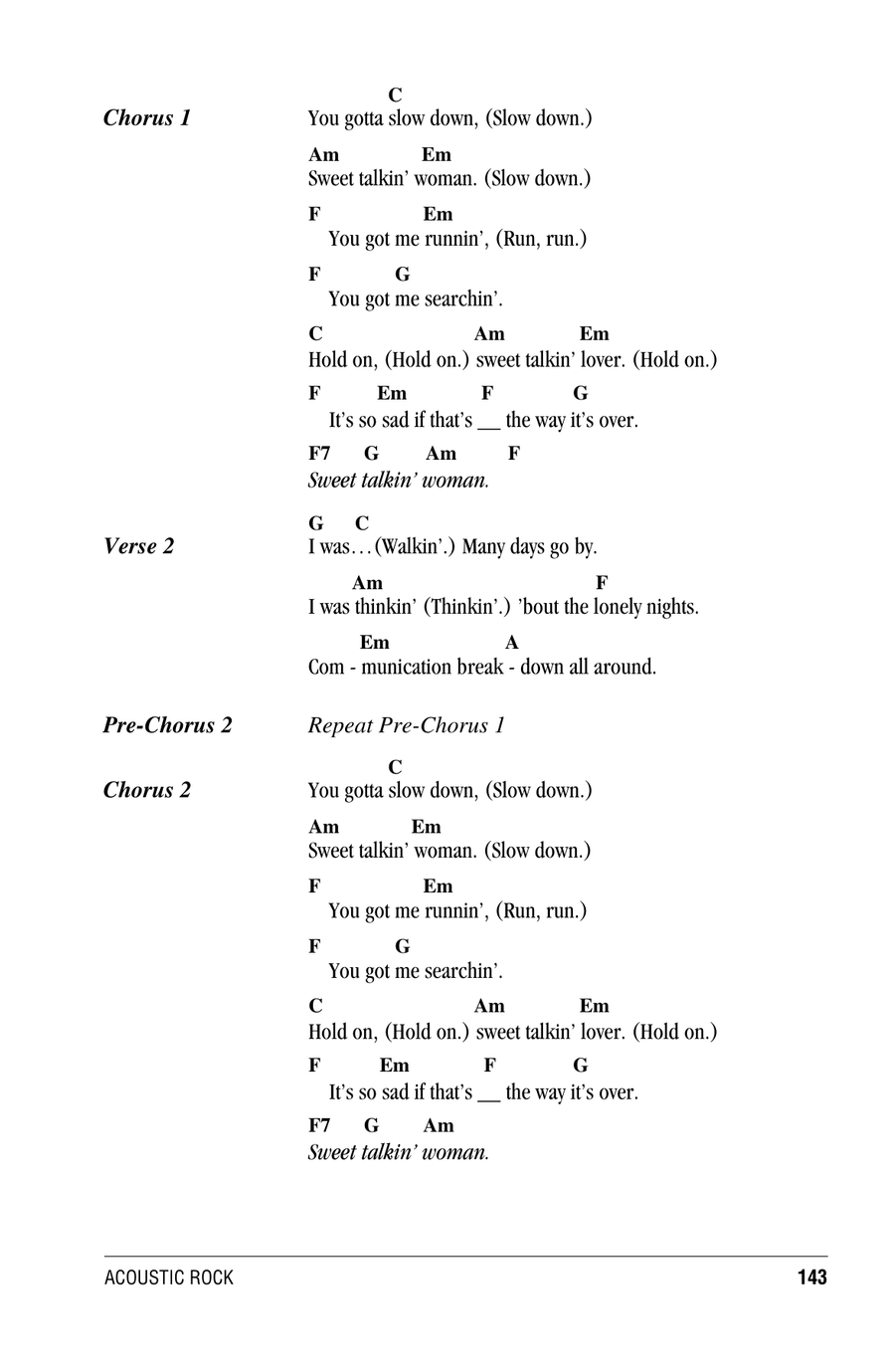 Sweet Talkin' Woman Sweet Talkin' Woman Ukulele scores gallery preview page 2