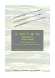 ‘Go Tell It On The Mountain’ for Flute Trio (2 flutes and alto flute)