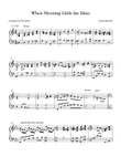 When Morning Gilds the Skies - (Laudes Domini) - a piano setting by Erik Kihss