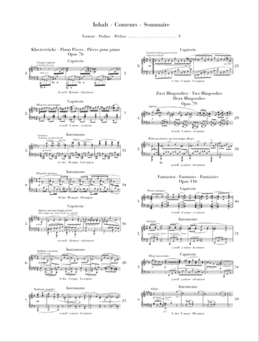 Klavierstücke [Piano Pieces] Piano Solo scores gallery preview page 3