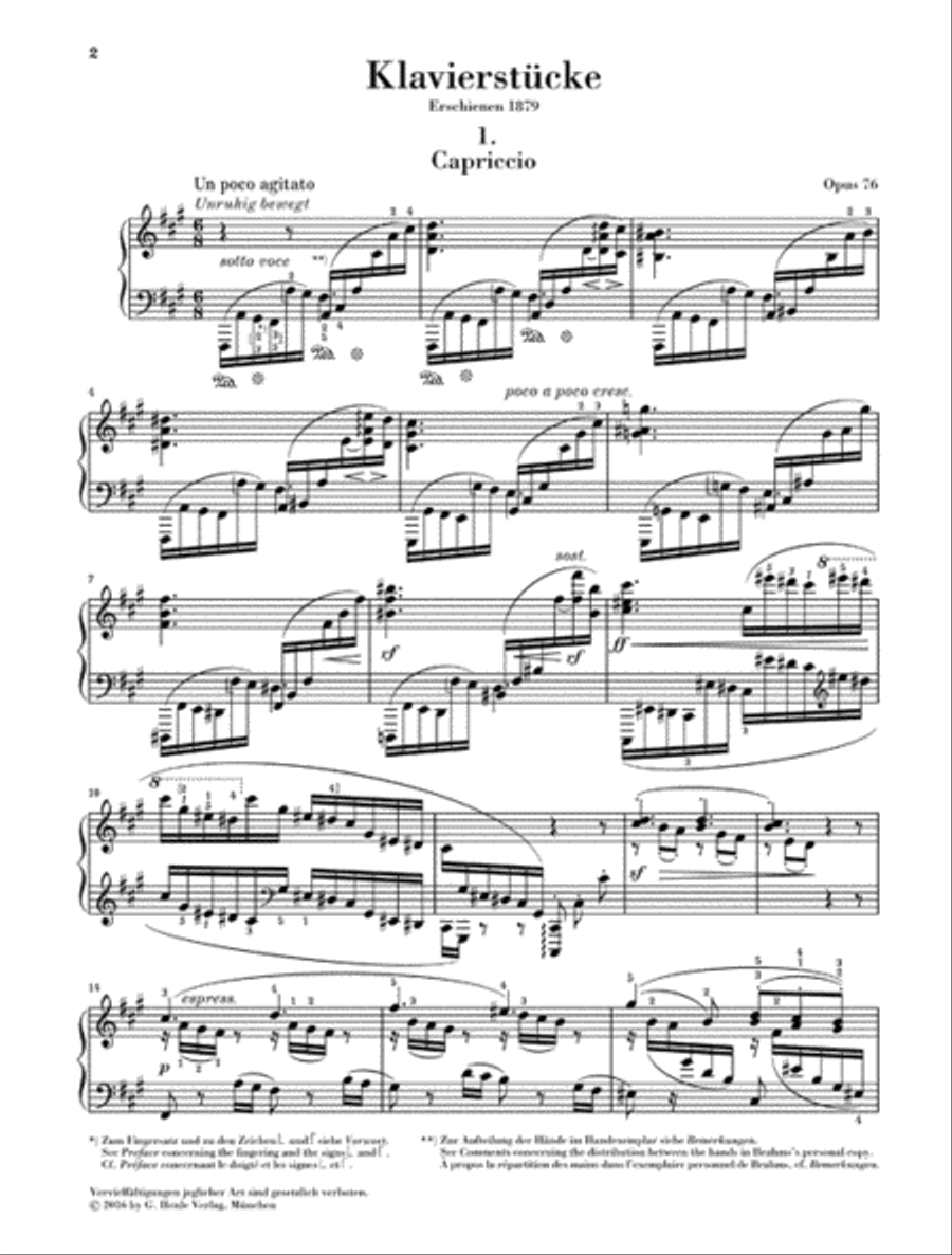 Klavierstücke [Piano Pieces] Piano Solo scores gallery preview page 5