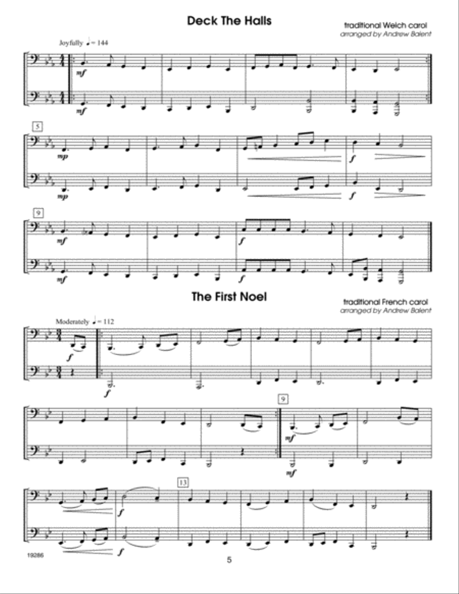 Christmas FlexDuets - Tuba Tuba scores gallery preview page 4