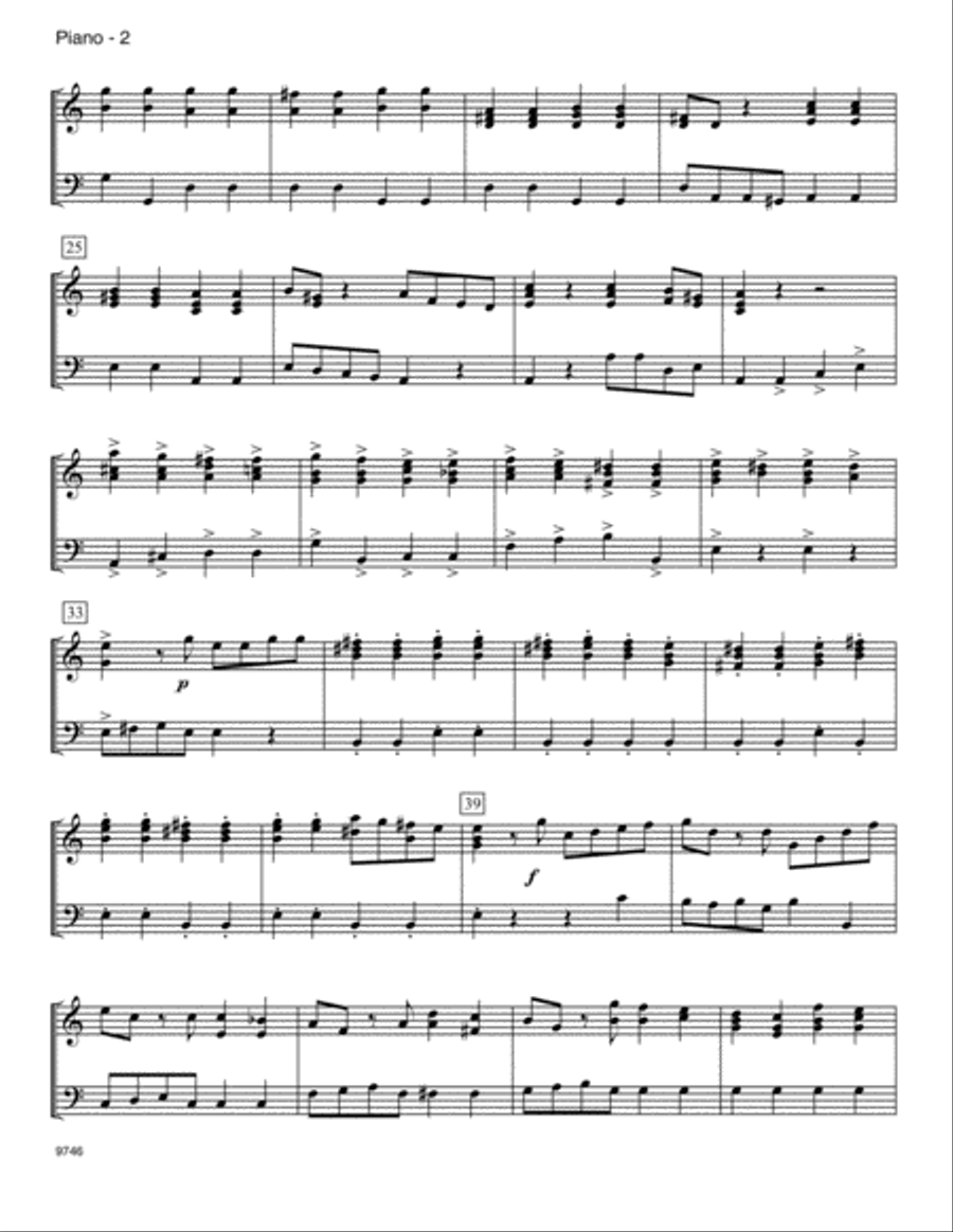 Vivaldi Mandolin Concerto, RV 425 (1st Movement) - Piano Piano scores gallery preview page 2