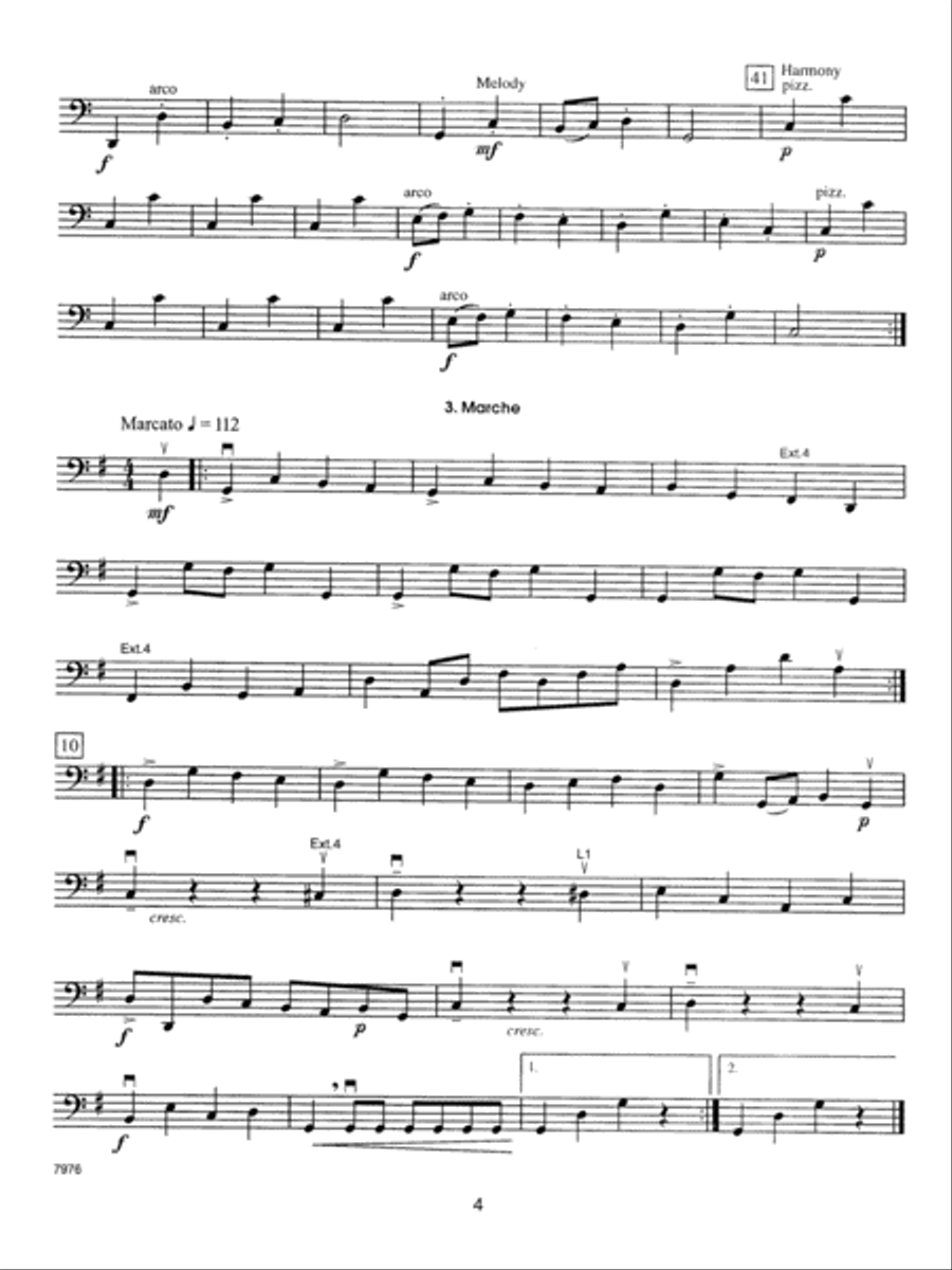 Kendor Concert Favorites - Cello Cello scores gallery preview page 5