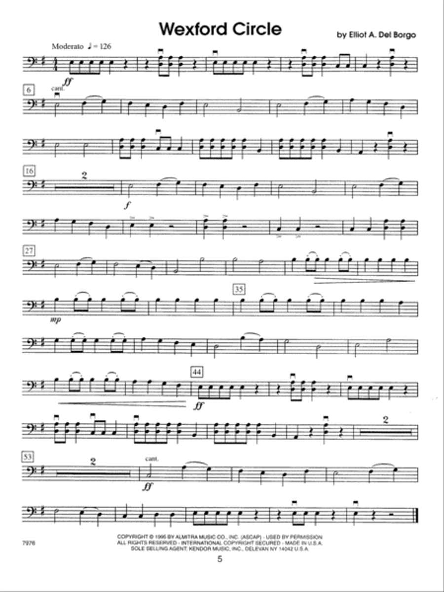 Kendor Concert Favorites - Cello Cello scores gallery preview page 6