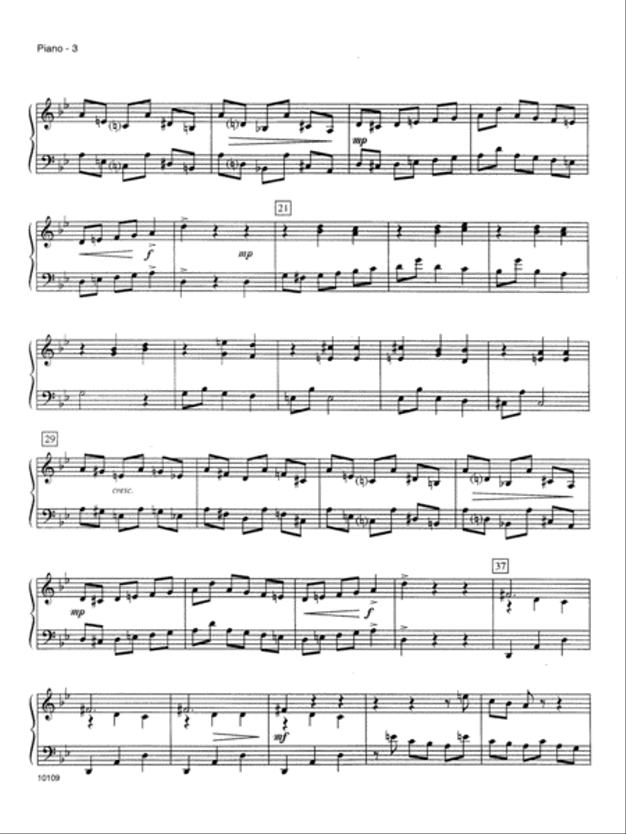 Peer Gynt Suite - Piano Piano scores gallery preview page 3