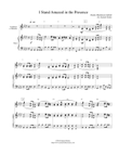 I Stand Amazed in the Presence (My Savior's Love) - xylophone/marimba with piano accompaniment