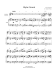 Higher Ground - for xylophone/marimba with piano accompaniment