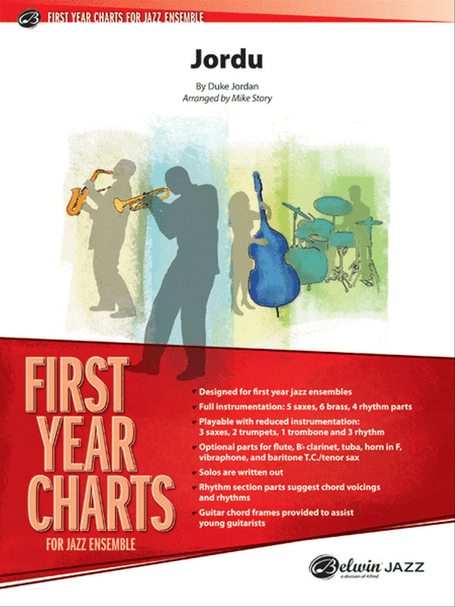 Jordu Jordu Jazz Ensemble scores gallery preview page 1