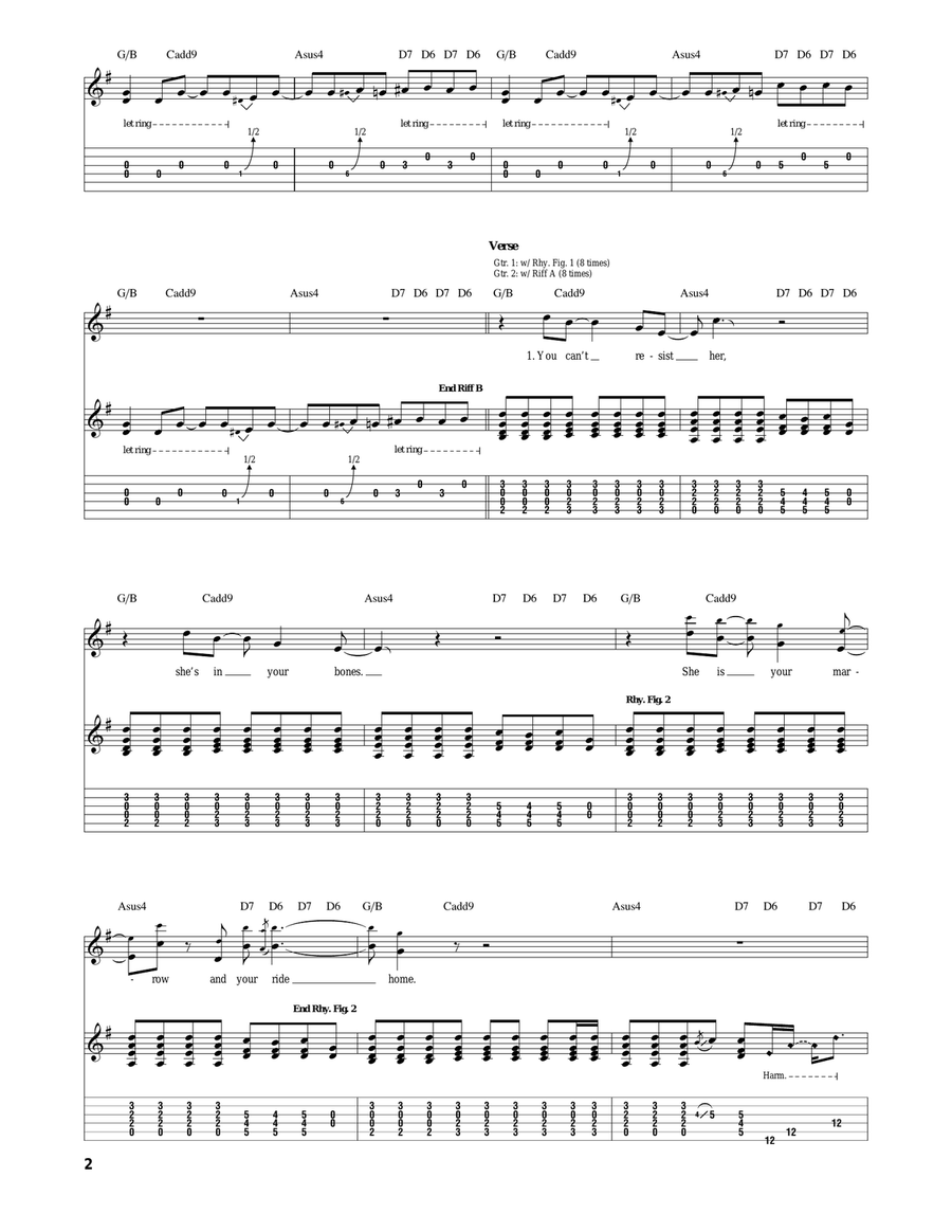 Only In Dreams Only In Dreams Acoustic Guitar scores gallery preview page 2