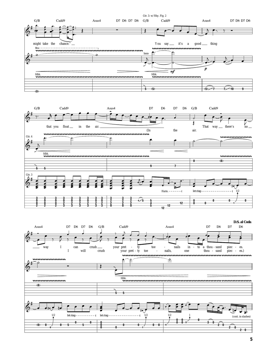Only In Dreams Only In Dreams Acoustic Guitar scores gallery preview page 5