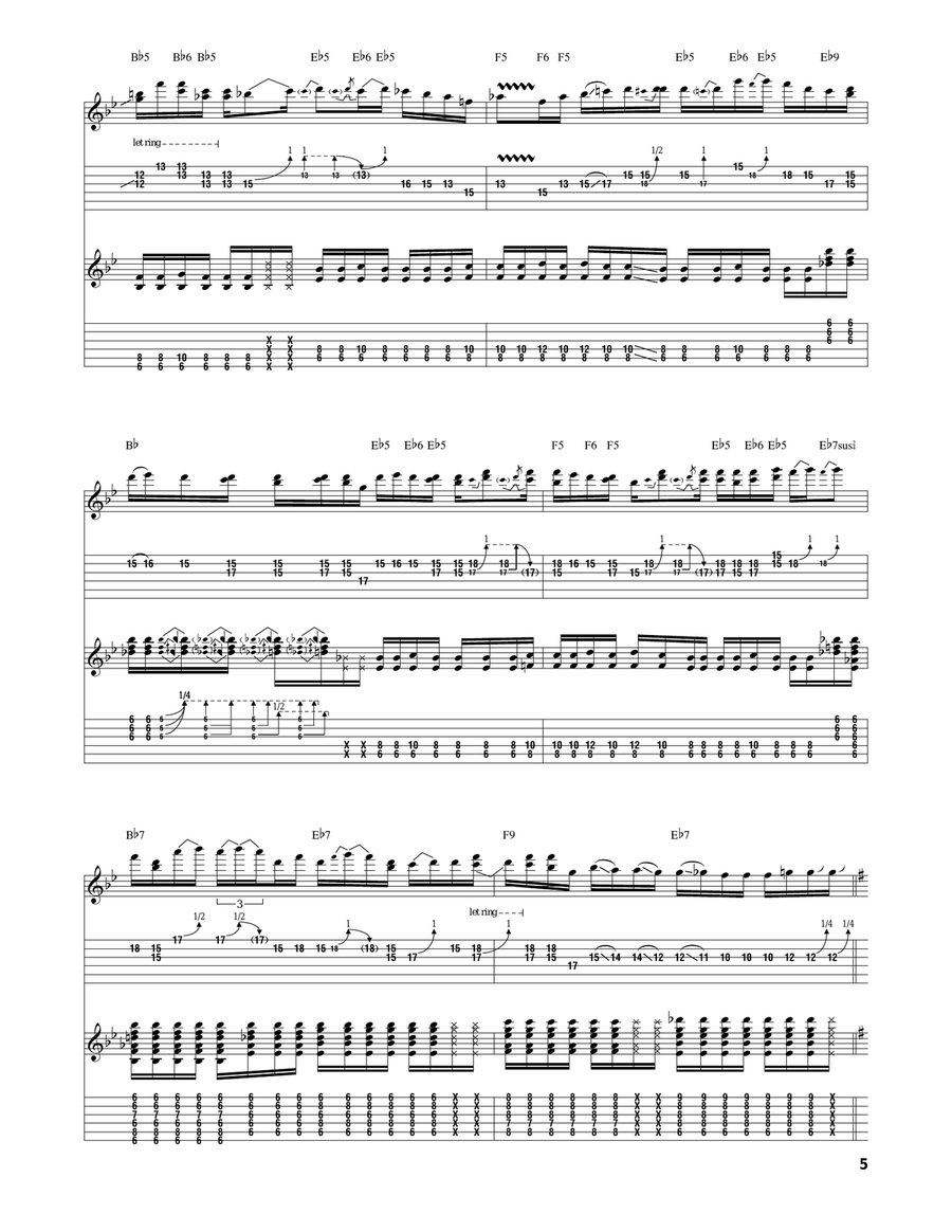 Undone - The Sweater Song Acoustic Guitar scores gallery preview page 5