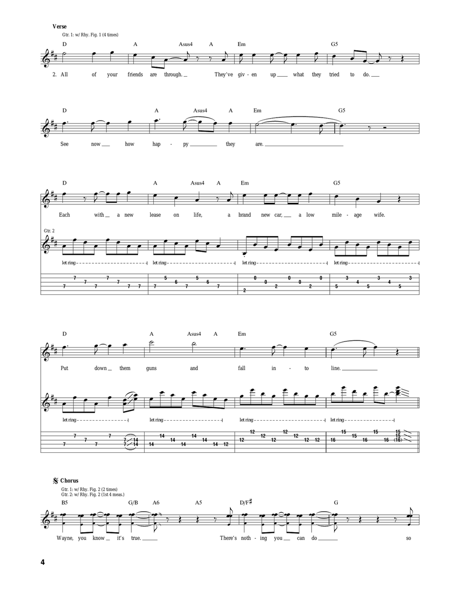 Lullaby For Wayne Lullaby For Wayne Acoustic Guitar scores gallery preview page 4