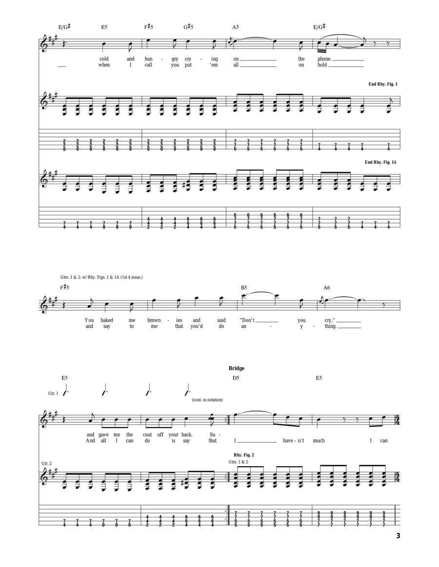 Susanne Susanne Acoustic Guitar scores gallery preview page 3