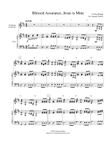 Blessed Assurance - xylophone/marimba with piano accompaniment