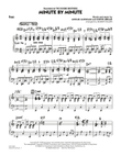Minute By Minute - Piano
