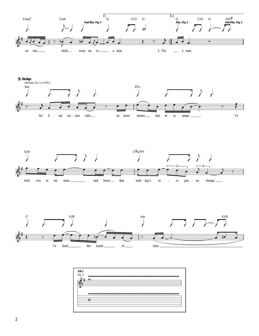 Time Waits For No One Time Waits For No One Acoustic Guitar scores gallery preview page 2
