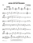 Never Can Say Goodbye - Flute
