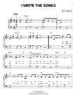 I Write The Songs
