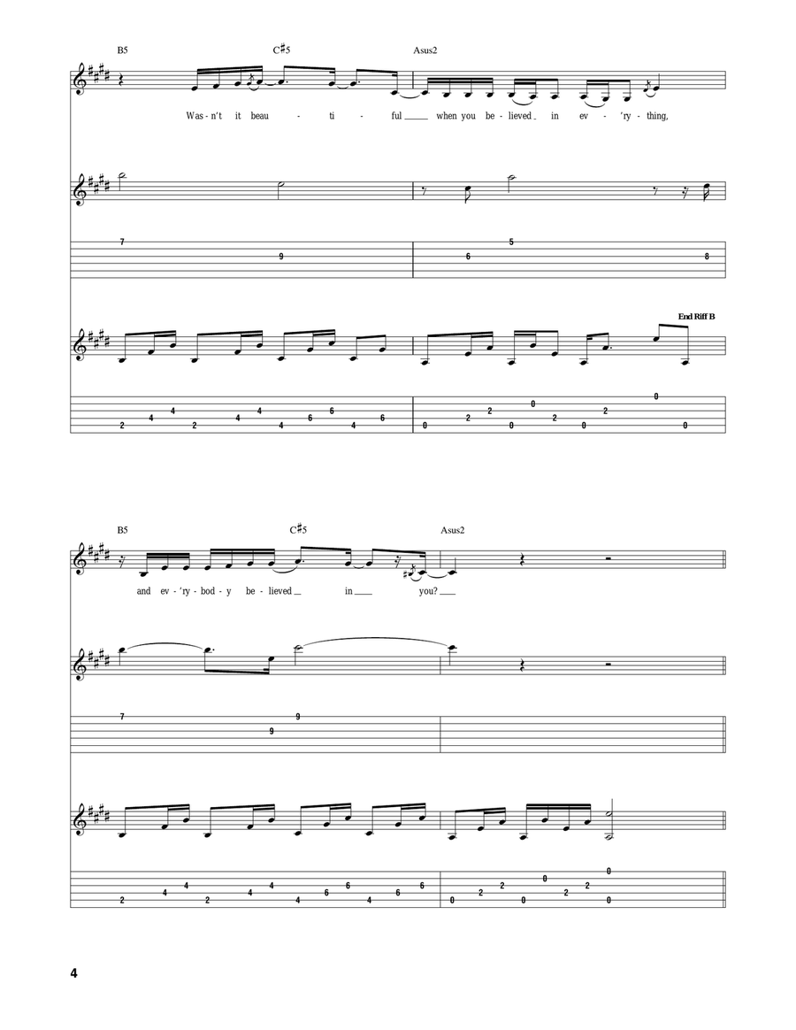 Innocent Innocent Acoustic Guitar scores gallery preview page 4