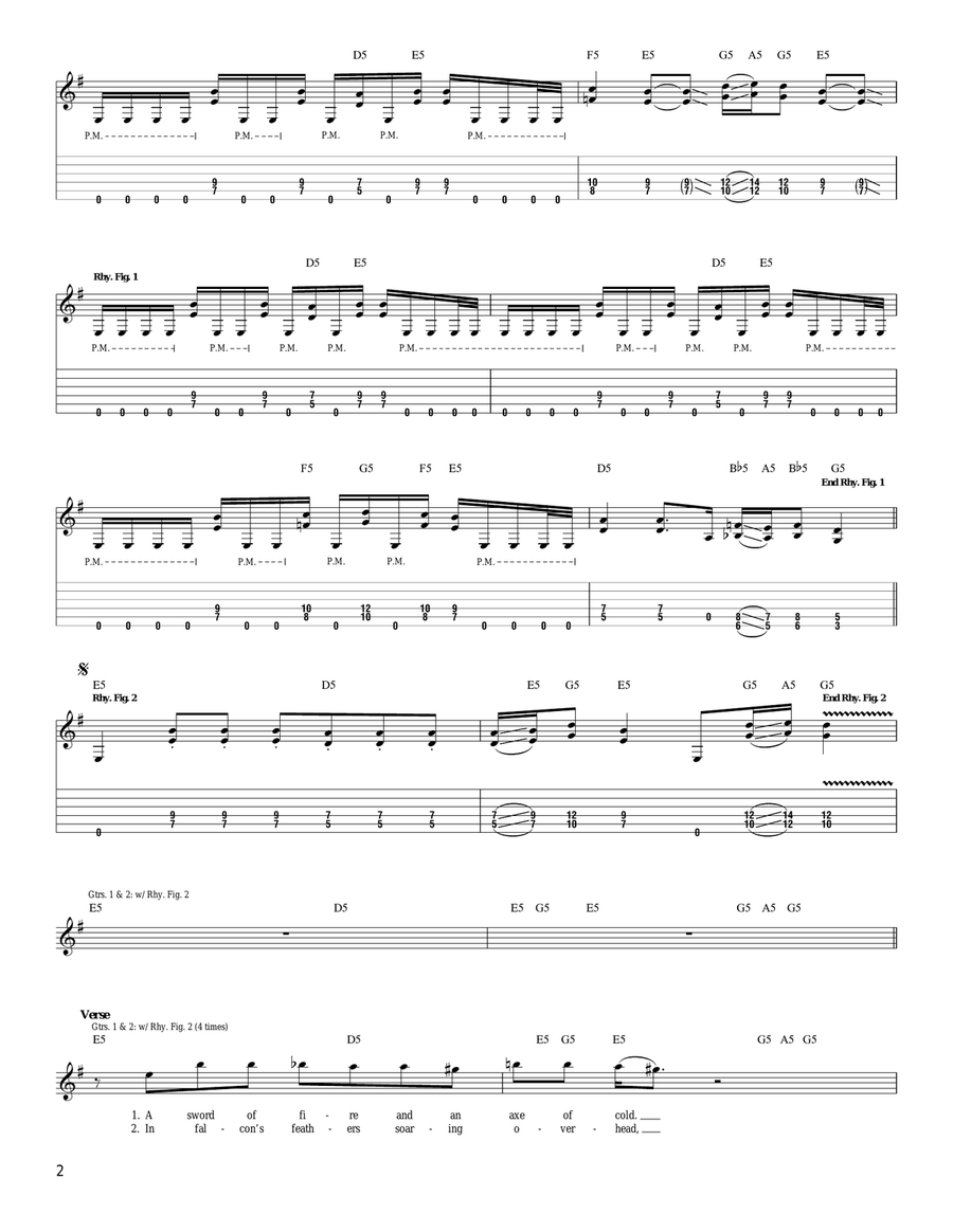 Freya Freya Acoustic Guitar scores gallery preview page 2