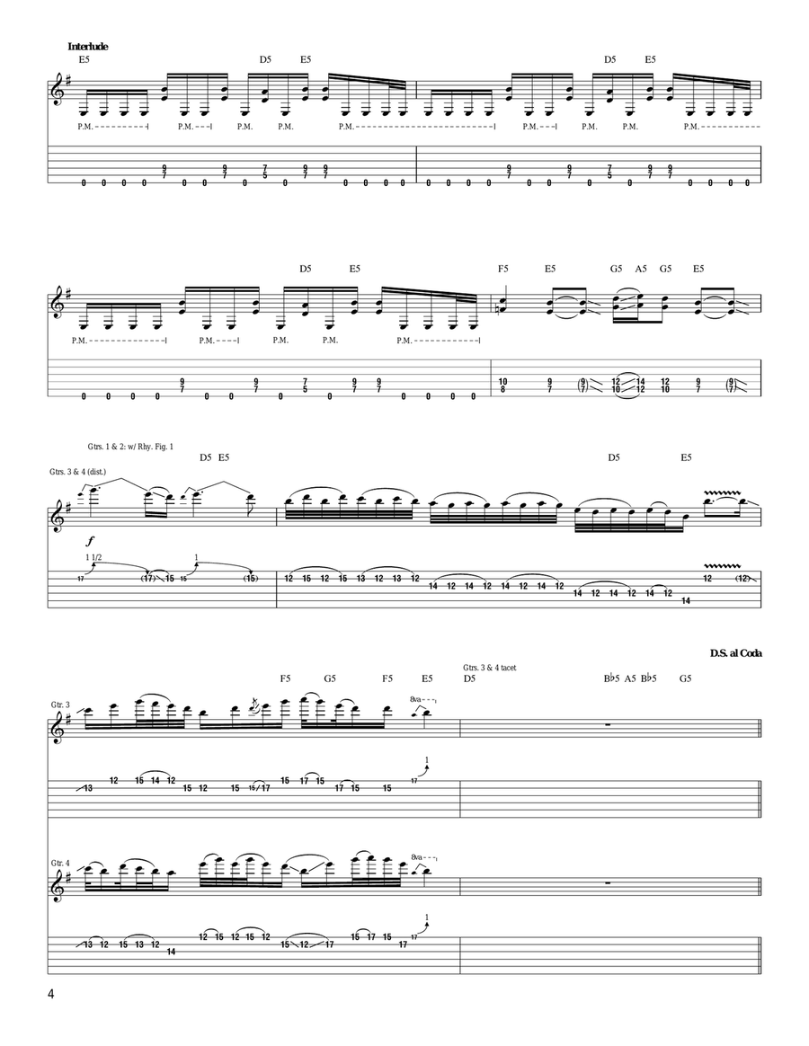 Freya Freya Acoustic Guitar scores gallery preview page 4
