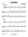 Something - Solo Sheet