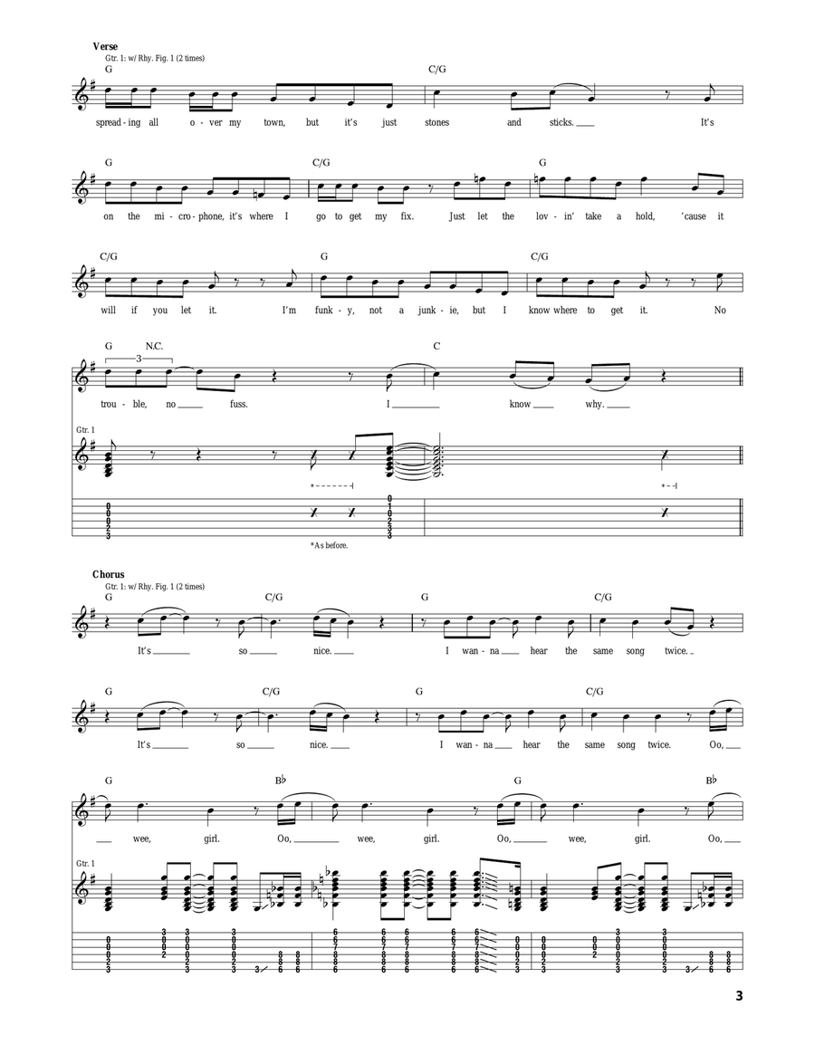 Boss D.J. Boss D.J. Acoustic Guitar scores gallery preview page 3