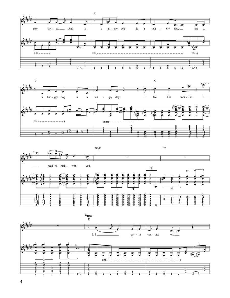 Freeway Time In LA County Jail Acoustic Guitar scores gallery preview page 4