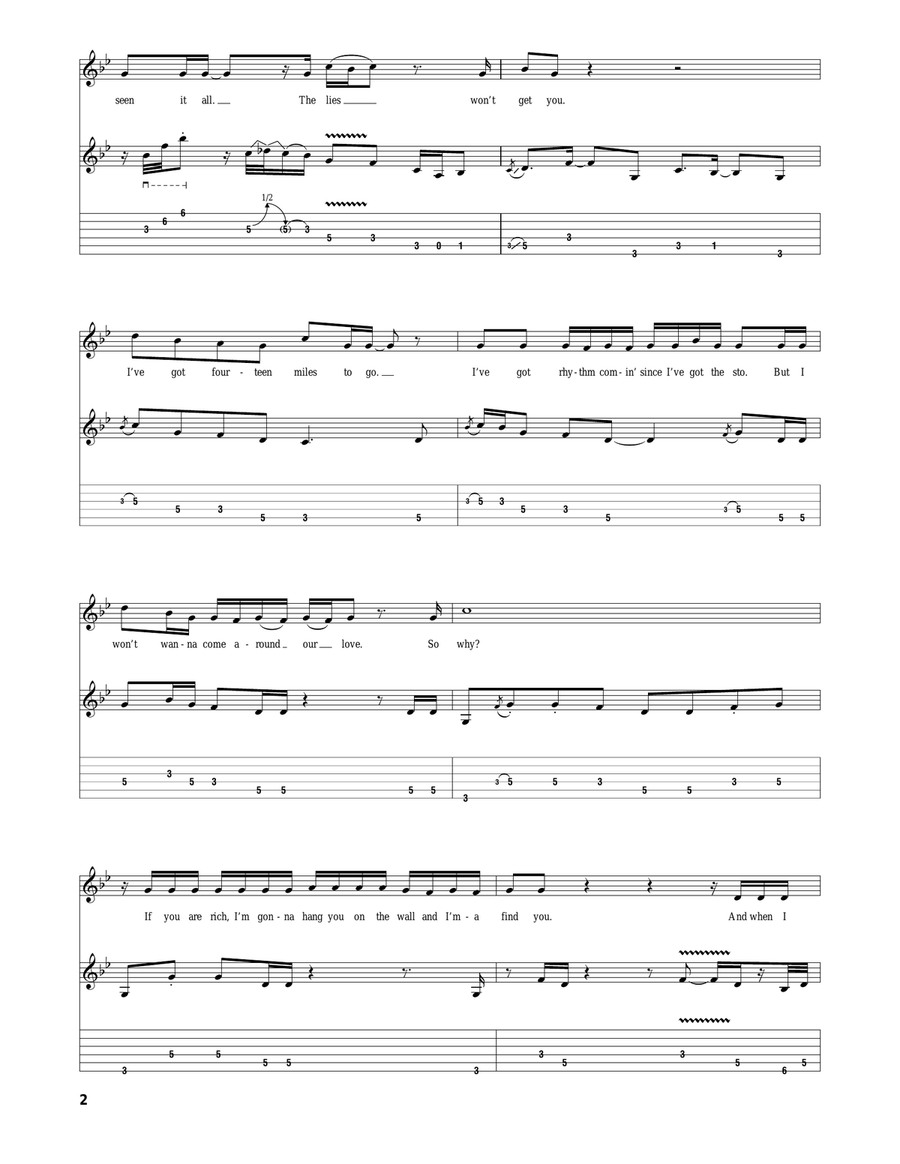 Work That We Do Work That We Do Acoustic Guitar scores gallery preview page 2