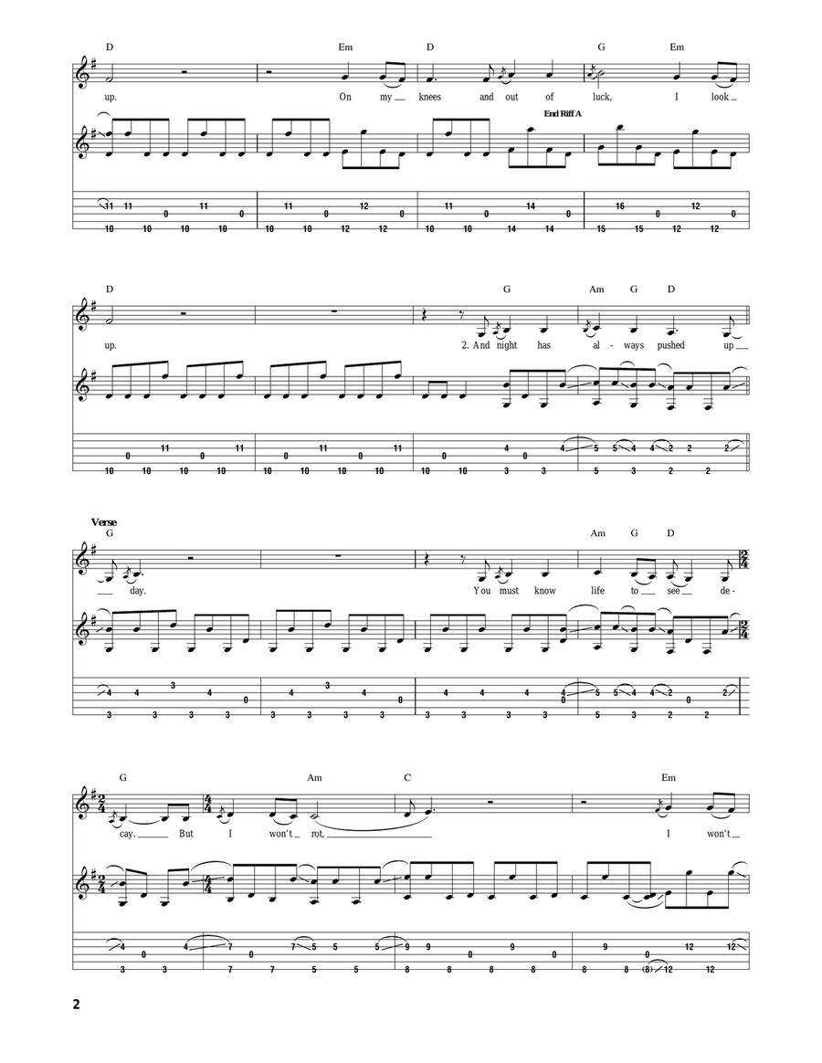 After The Storm After The Storm Acoustic Guitar scores gallery preview page 2
