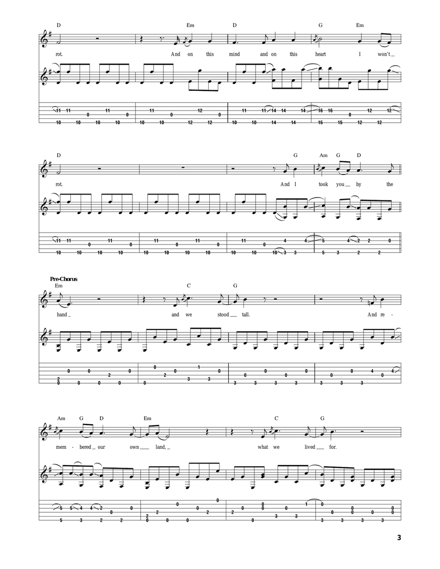 After The Storm After The Storm Acoustic Guitar scores gallery preview page 3