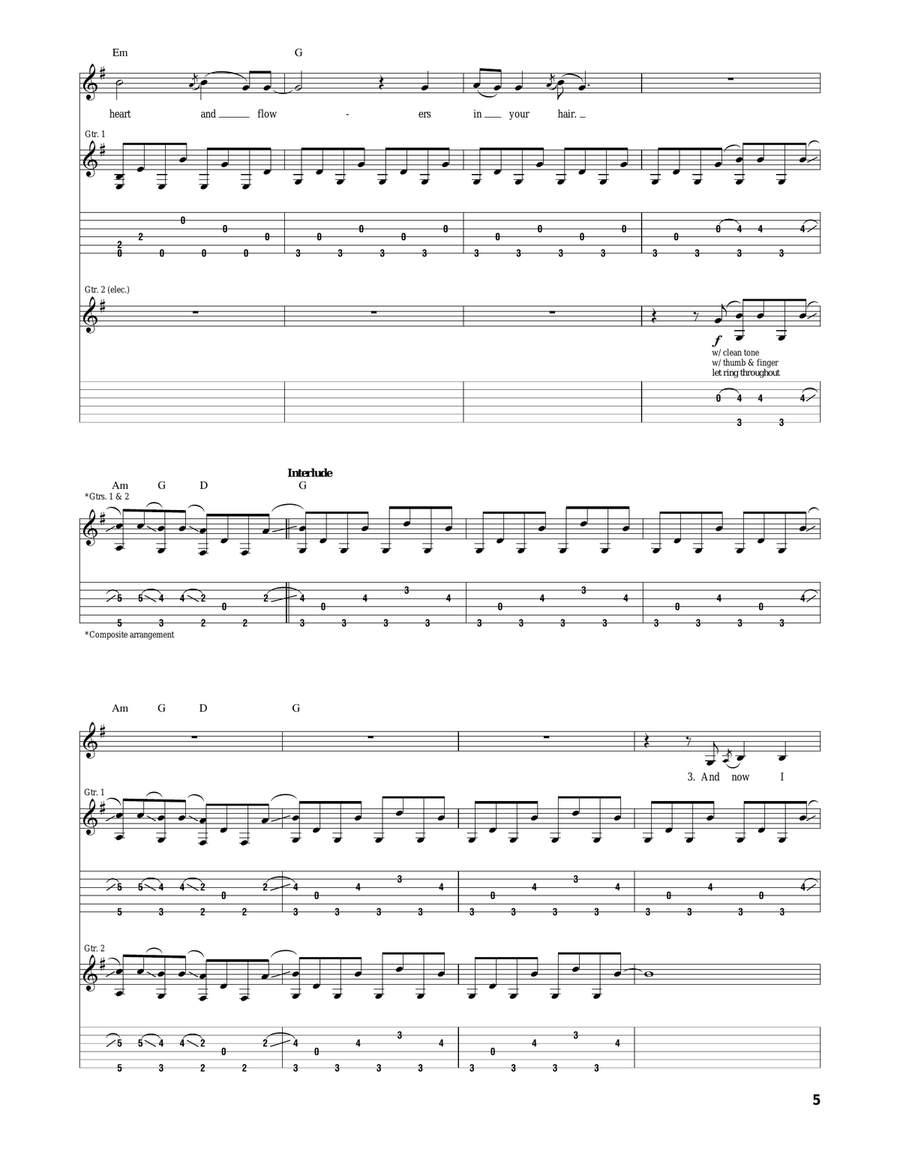 After The Storm After The Storm Acoustic Guitar scores gallery preview page 5