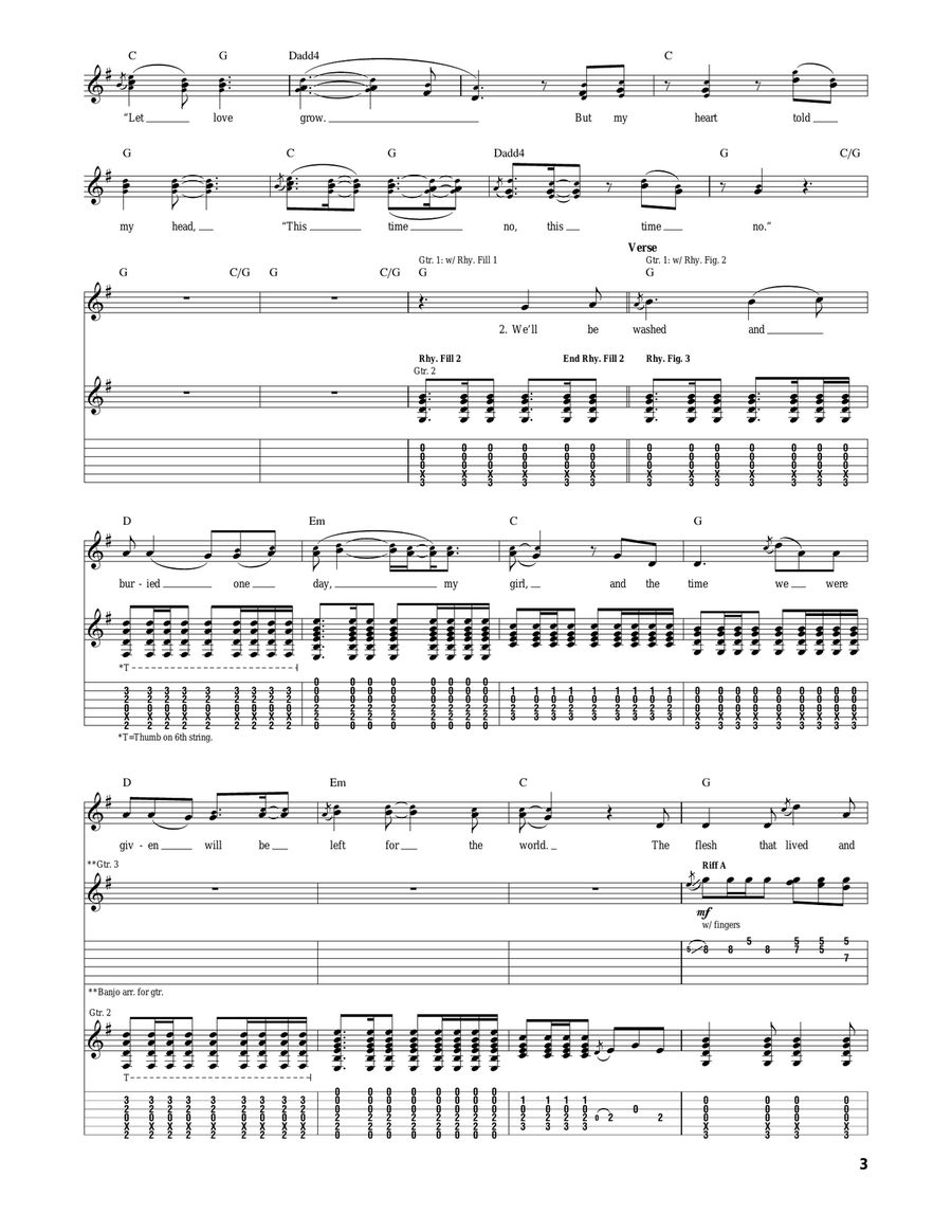 Winter Winds Winter Winds Acoustic Guitar scores gallery preview page 3