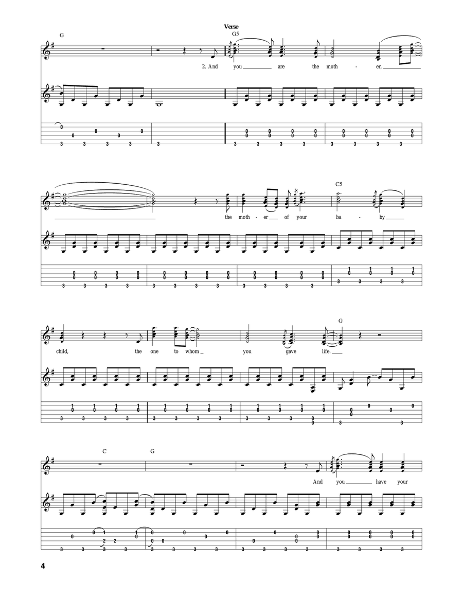 Timshel Timshel Acoustic Guitar scores gallery preview page 4