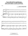 Supercalifragilisticexpialidocious from Walt Disney's MARY POPPINS