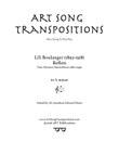 BOULANGER: Reflets (transposed to A minor)