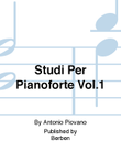 Studi Per Pianoforte Vol. 1