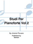 Studi Per Pianoforte Vol. 2