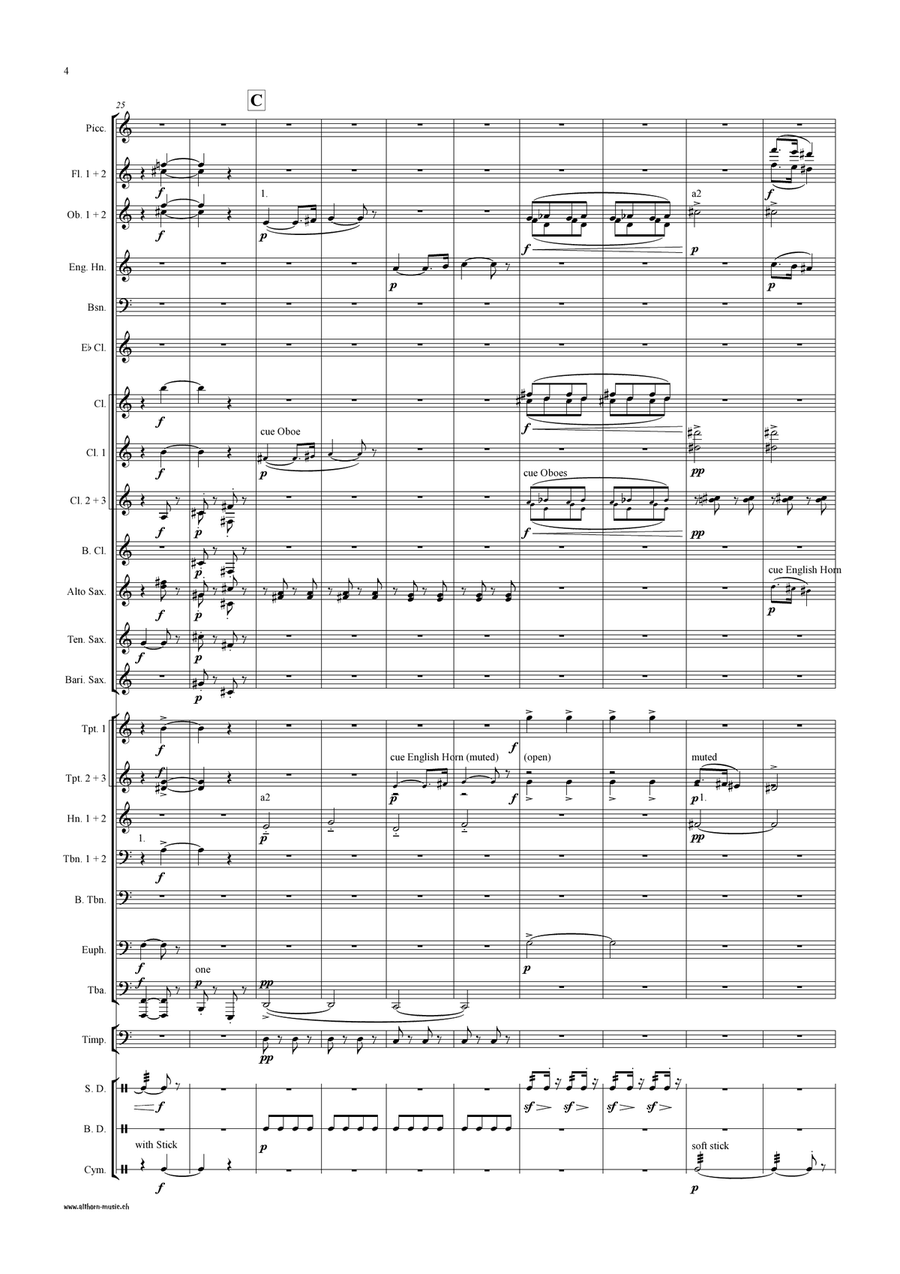 Cinq Grimaces Cinq Grimaces Concert Band scores gallery preview page 5