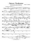 Advent Meditation (cello score)