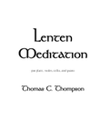 Lenten Meditation