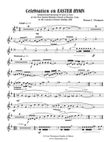Celebration on EASTER HYMN (horn in F score)