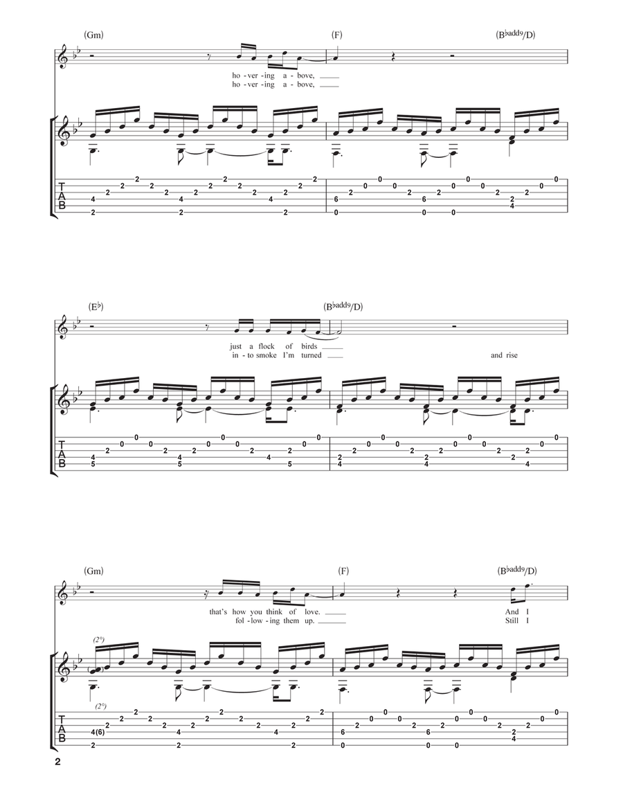 O O Acoustic Guitar scores gallery preview page 2