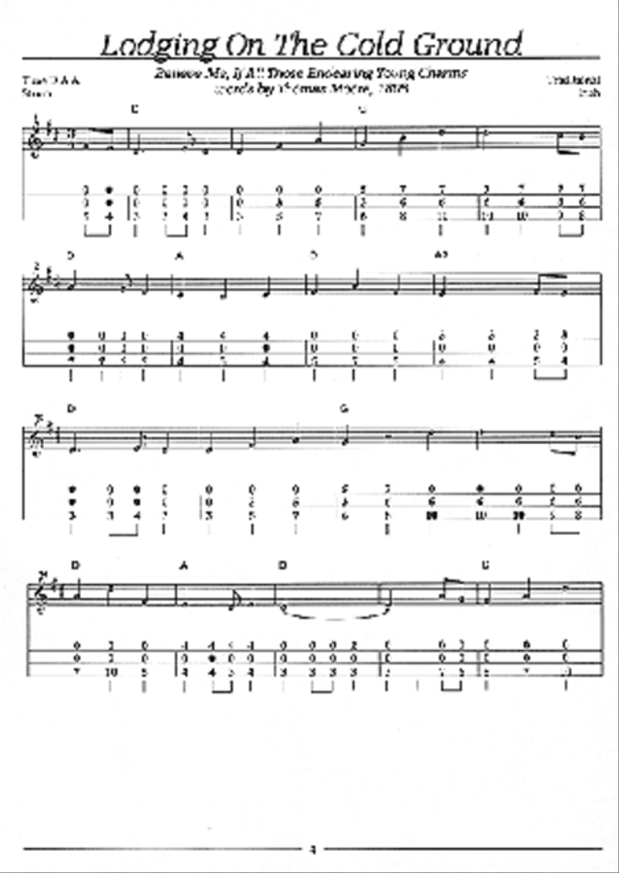 The Wonderful World of DAA Dulcimer scores gallery preview page 3