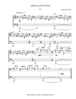 Album Leaf No.1 for Piano