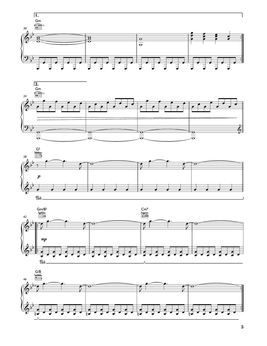 The 2nd Law: Isolated System Acoustic Guitar scores gallery preview page 3