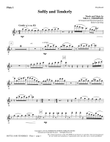 Softly and Tenderly - Flute 1